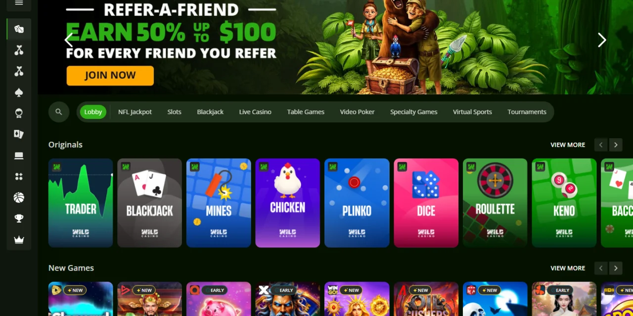 Wild Casino screenshot