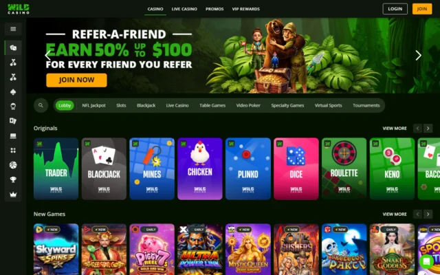 Wild Casino screenshot