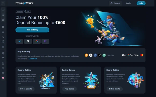 Thunderpick screenshot