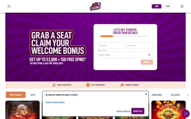 Cafe Casino screenshot